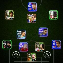 3115 Fuerza/EL MEJOR SEGUNDO GOLPEO-ANTOINE GRIEZMAN 105/EQUIPO COMPLETO DE FRANCIA(Griezman,mbappe,Thuram,Dembele,Tchoumendi,Rabiot,Theo,Upamecano..)-EF57 0
